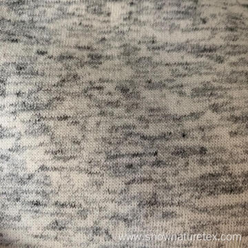 Cationic CVC Fleece Knit Fabric